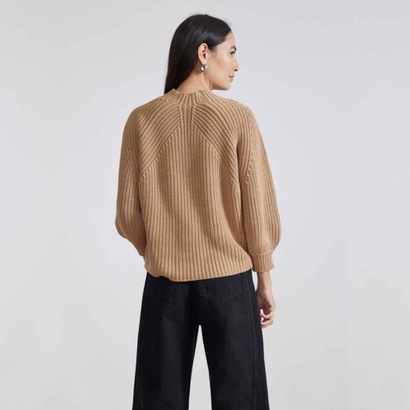 Apiece Apart Cotton/Cashmere Blend Ribbed Sweater. XS - Picture 2 of 7